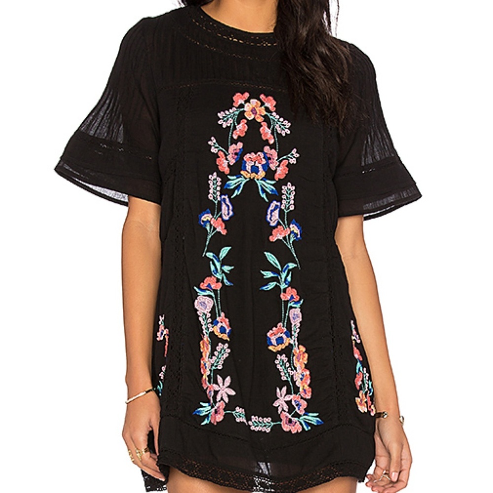 Free People Perfectly Victorian Dress in Black